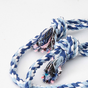 Giocattolo da Masticare per Cani in Corda di Cotone, Palla Intrecciata per Tiro e Trazione, per Addestramento e Gioco Indoor e Outdoor - Product Image 5
