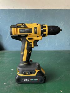 Perceuse sans fil à moteur à balais, batterie au lithium, perceuse-visseuse électrique pour la maison et le bricolage - Product Image 4