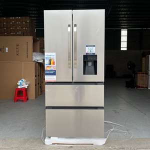 Réfrigérateur intelligent portable 628L à <span class=keywords><strong>portes</strong></span> françaises en acier inoxydable avec compresseur et dégivrage automatique pour usage hôtelier - Product Image 6