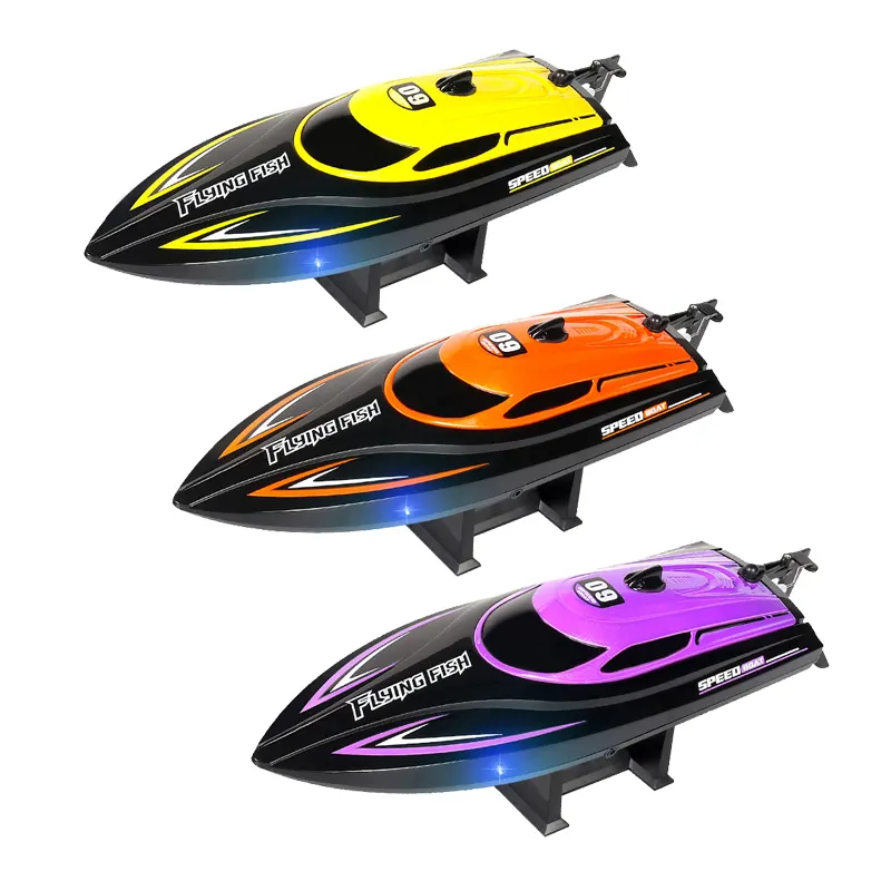 Amazon Hot Sale Electric Rc Racing Boats Toy 20KM/H Remote Control High Speed Boat 2.4G Radio Control Speedboat Toys