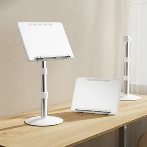 Adjustable Book Holder Reading Stand For Students And Adults Detachable Book Holder Stand With Edge Lamp For Desktop And Floor