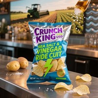 Vente en gros Sacs à croustilles Joint étanche à l'humidité Matériau de qualité alimentaire Emballage résistant à l'écrasement