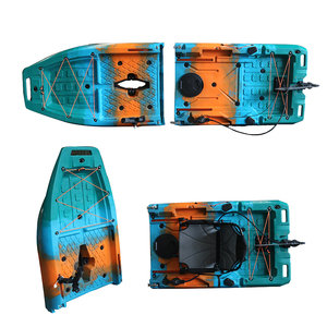 Kayak modulaire monoplace <span class=keywords><strong>de</strong></span> 2,74 m (9 pieds) avec pédales amovibles, <span class=keywords><strong>moteur</strong></span> électrique, et <span class=keywords><strong>moteur</strong></span> intégré, en HDPE, certifié CE - Product Image 4