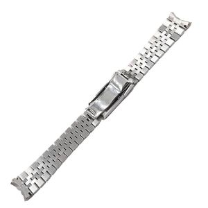 Bracelet Jubilee pour Rolex Datejust GMT II 116710, extrémités courbées solides, 20 mm 21 mm, bracelet de montre en <span class=keywords><strong>acier</strong></span> inoxydable Rlx, fermoir plié - Product Image 6