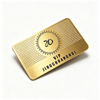 Cartes métalliques en acier inoxydable plaqué or personnalisées en usine, cartes métalliques personnalisées avec logo gravé au laser