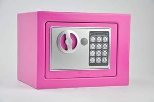 Small Household Mini Steel Safe With Electronic <b>Digital</b> <b>Lock</b> And Key Money Bank Security Box - Product Image 4