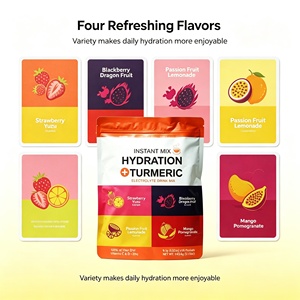 LuvVita Mezcla de Frutas Naturales para Adultos, Hidratación, Cúrcuma, <span class=keywords><strong>Vitamina</strong></span> C, <span class=keywords><strong>D</strong></span>, Zinc, Electrolitos en Polvo, Apoyo Inmunológico, Gestión de Energía, Salud - Product Image 3