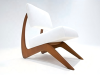 Chaise longue simple moderne de luxe Fauteuil décoratif fait à la main de style italien Hôtel design épuré en bois de loisirs haut de gamme