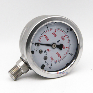 Bán buôn thép không gỉ tích hợp máy đo áp suất áp kế - Product Image 3