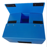 Chine Usine Directe Personnalisé Couleur Pliable PP Creux Feuille Boîtes En Plastique Ondulé Coroplast Empilable Chiffre D'affaires Boîtes