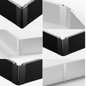 Plinthe en alliage d'aluminium d'épaisseur 1,1 mm pour la protection des armoires de cuisine - Product Image 1