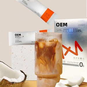 Café Instantáneo Sabor Chocolate a Prueba de Balas, Crema de Café con Sabor Amargo, Bebida Sólida Cetogénica para Adelgazar, Reemplazo de Comida, Saciedad, en Bolsa - Product Image 5