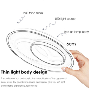 Minimaliste Dimmable Décoratif Fantaisie <span class=keywords><strong>Maison</strong></span> Éclairage Moderne Restaurant <span class=keywords><strong>Salon</strong></span> Chambre LED Plafonniers - Product Image 5