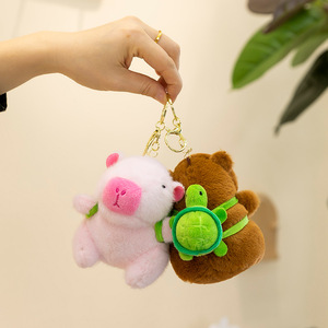 Nuevo Peluche de Capibara de 12 cm, Lindo Mini Peluche de Capibara, Juguetes Populares, Llavero de Peluche de Capibara - Product Image 2