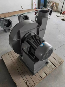 Ventilateur centrifuge industriel haute pression bleu avec moteur intégré - Product Image 3