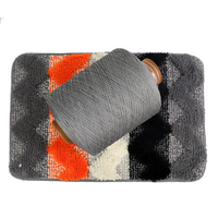 100% Polyester DTY Super doux fil à touffeter haute ténacité teint flocage Machine à touffeter tissage tapis tapis pied fil tressé