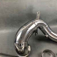 Fabrikpreis Downpipe für VW Golf R Mk7 2.0T Audi S3 A3 Quattro S3 8V 2014+ Auspuffrohr