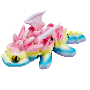 Monstruo Marino Impreso en 3D, Dragón Volador Articulado, Juguete Mítico Antiestrés, Decoración de Escritorio, Regalo Kraken para Edades de 7 a 12 Años y 12+ - Product Image 1