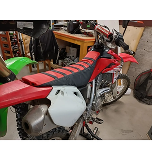 Housse de selle Enduro à nervures antidérapantes imperméable pour <span class=keywords><strong>Yamaha</strong></span> YZ YZF <span class=keywords><strong>WR</strong></span> YZ-<span class=keywords><strong>X</strong></span> YZ-FX WRF TTR <span class=keywords><strong>125</strong></span> 250 450 TE TX TC FE - Product Image 2