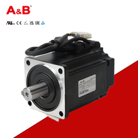 Kit de servomoteur A & B 1KW 3000RPM, 220V monophasé, montage à bride, étanche IE2, modèle ABM80-1030M22N01-12 + ABATS10-10A01M2N