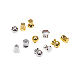 Aluminum Alloy Cabinet Handle Round Minimalist <b>Single</b> Hole <b>Wardrobe</b> Locker Cabinet Door Knob Durable - Product Image 5