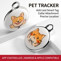 Traceur GPS mondial pour animaux de compagnie, collier anti-perte pour chiens et chats, contrôle par application, suivi en temps réel, modèle F3, étanche, autonomie de 1 an