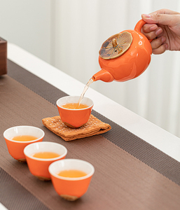 ชุดถ้วยชาจีนแบบพรีเมี่ยมสำหรับเป็นของขวัญถ้วยกาแฟชาผ่อนคลายทำจากเซรามิกชุดของขวัญสำหรับชาและกาแฟแบบพกพาสูง - Product Image 4