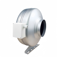 Vente flash 220V TSK 100mm Ventilateurs de gaine circulaires agréables Ventilateur de gaine centrifuge en ligne