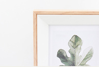Accueil Cadre photo rustique en bois vintage avec verre haute définition pour dessus de table mural