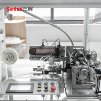 Machine de fabrication de sacs poubelles en rouleaux en plastique DBZD-CWD350 avec PLC et moteur pour service OEM/ODM