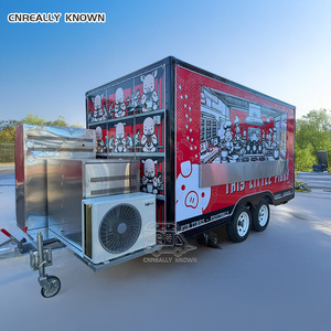 Camionnette de café OEM, cuisine mobile surgelée, Mexique, à vendre, chariot à pizza, chariot à café, camion de crème glacée, camion de restauration - Product Image 6