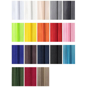 Fabrication sur mesure en usine 10 #   <span class=keywords><strong>Fermeture</strong></span> <span class=keywords><strong>éclair</strong></span> en nylon continue écologique, longue chaîne pour tente, sac, bagage - Product Image 6