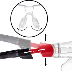 Gafas de Seguridad WELTA con Certificación ANSI Z87 CE EN166F, Protección Contra Polvo, Rayaduras y Niebla, Transparentes, para Trabajo - Product Image 2