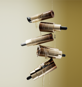 Mỹ phẩm xi lanh hình thủy tinh bao bì loạt 15ml 30ml 50ml Toner Lotion Kem Jar huyết thanh ống nhỏ giọt cho chăm sóc da - Product Image 5