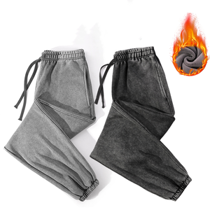 <span class=keywords><strong>Pantaloni</strong></span> della <span class=keywords><strong>Tuta</strong></span> Invernali Pesanti 500g Foderati in Pile Ispessiti con Risvolto Vendita all'Ingrosso Motivi Stampati Personalizzati per Abbigliamento Sportivo Maschile - Product Image 6