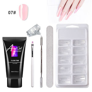 Kit d'<span class=keywords><strong>extension</strong></span> de ongles en Gel <span class=keywords><strong>Semi</strong></span>-<span class=keywords><strong>Permanent</strong></span>, ensemble d'accessoires professionnels, Poly vernis - Product Image 1