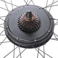 Kit Konversi Motor Hub Belakang Sepeda Listrik UK 27.5'' 29" MTX Wheel 72V2000W 45A Sine Wave SURRON Throttle Sw900 Warna