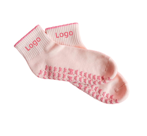 High Quality Custom Logo Premium Cotton Cute Crew Women Grip Pilates Yoga Socks Indoor Silicone Anti <b>Slip</b> Non <b>Slip</b> Wholesale - Product Image 2