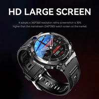 Montre connectée 4G 2+16 Go, compatible TikTok, WhatsApp, YouTube, GPS, double caméra, batterie 900 mAh, Android, montre connectée sport pour étudiants