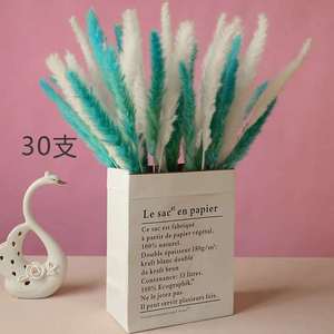 <span class=keywords><strong>Herbe</strong></span> de la Pampa, Hortensia Séché et Fougère Naturels, Longue Durée, pour Décoration de Mariage, Fête et Maison, Écologique - Product Image 2