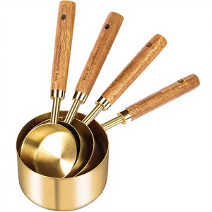 Juego de Cucharas Medidoras de Acero Inoxidable Ecológicas de Primera Calidad para Café, Té y Repostería, Aptas para Lavavajillas, Elegantes y Duraderas para la Cocina - Product Image 4