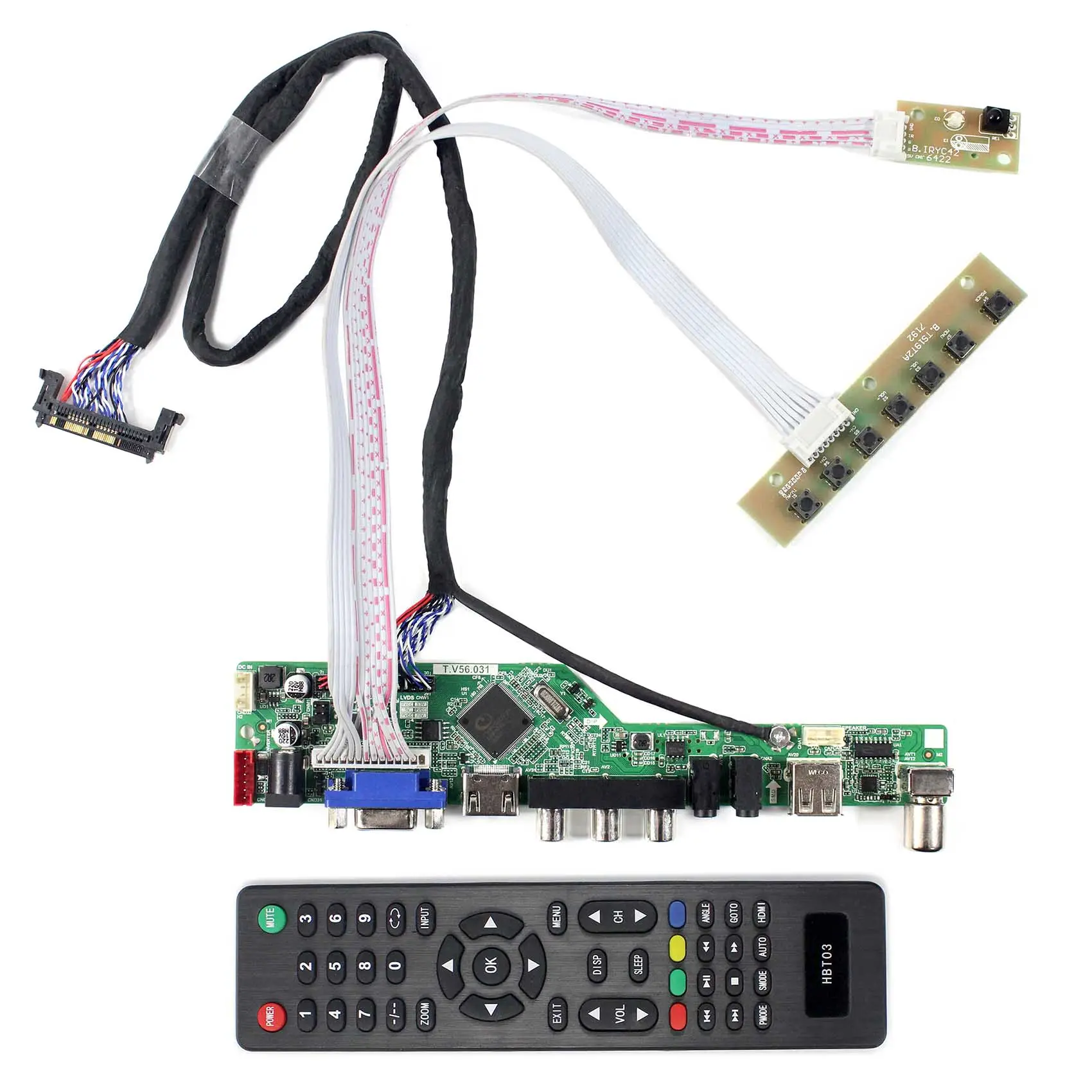 แผงวงจรหลัก32นิ้ว LG LED TV บอร์ดหลัก LCD TV HD Mi VGA AV USB RF แผงวงจรประกอบ PCB สำหรับ P320Hvn01.1 LCD 32นิ้ว