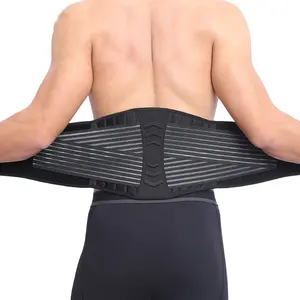 Ceinture de soutien de la taille pour homme, ajustable et respirante, prix d'usine