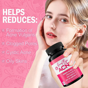 Complément Probiotique Anti-Acné OEM ODM Marque Privée avec Mélange de 9 Souches, EGCG et Guggul – Soutien Cutané et Hormonal contre l'Acné - Product Image 5