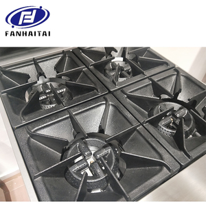 cuisinière <span class=keywords><strong>Mixte</strong></span> Américain gamme commerciale cuisinière à gaz 4 brûleurs cuisinière plaques chauffantes <span class=keywords><strong>avec</strong></span> fours standard - Product Image 4