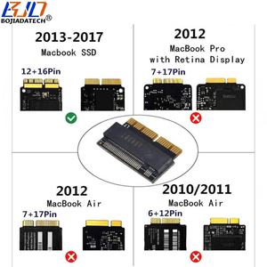 Adaptor SSD 12+16Pin ke M.2 NGFF Key-M PCIe 4X NVME AHCI untuk MAC Laptop Air 2013 2014 2016 2016 2017 A1465 A1466 Pro A1398 A1502 - Product Image 5