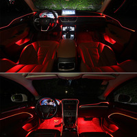 Bande lumineuse LED à fibres optiques Kingshowstar Magic Color 12V/24V 5050 SMD pour décoration intérieure de voiture avec une durée de vie de 50 000 heures