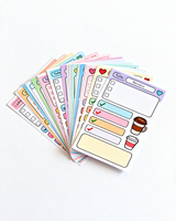 Bloc de Notas Magnético Personalizado con Impresión de Bajo Pedido Mínimo, Planificador Semanal de Comidas Recargable, Hojas de Adhesivos, Organizador de Diario, Agenda, Cuaderno