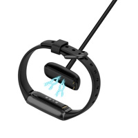 Chargeur de montre de type C pour Fitbit Charge 5 6 câble de charge magnétique pour Fitbit Luxe accessoires d'adaptateur de station de charge Portable