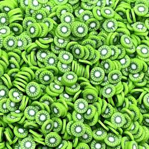 DIY 500g 3D Color arcilla fruta polímero arcilla rebanadas para Resina Kiwi fresa uva limo uñas encantos, arte de uñas, fruta en miniatura - Product Image 1